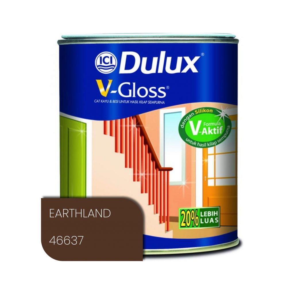 Jual CAT DULUX V GLOSS EARTHLAND 46637 0 8L Matahari Jaya